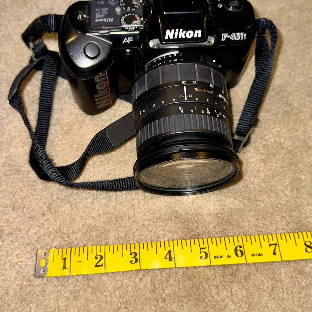 Nikon F-401s Black SLR Camera